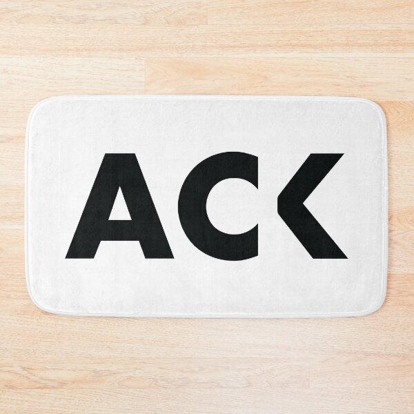 Item preview, ACK Black TCP/DHCP Acknowledge Great Gift for System Administrators designed and sold by SphereZones.