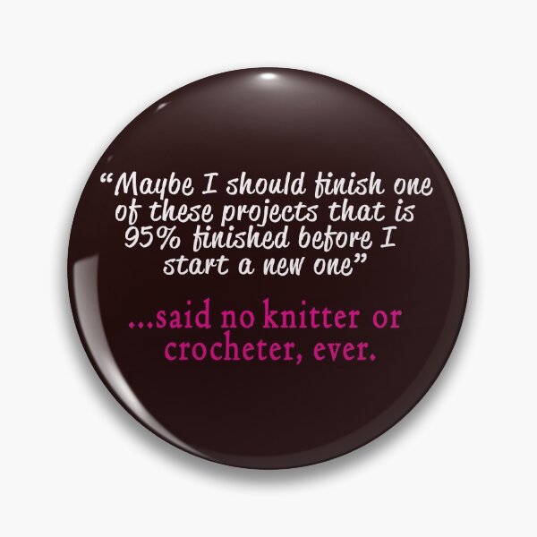 Item preview, Funny Knitting design Said No knitter ever designed and sold by LGamble12345.