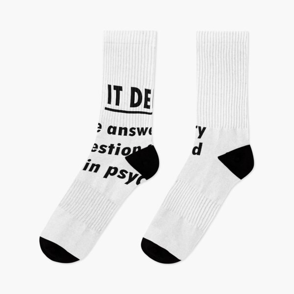 Item preview, Psychology Psychologist It Depends Student Gift designed and sold by LeMuesch.