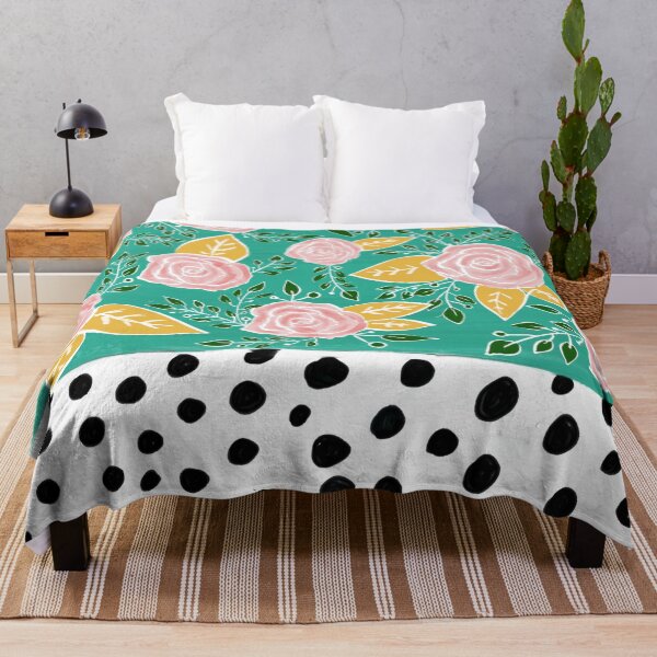 Aperçu de l'œuvre Polkadots et roses créée et vendue par StudioLaWiene.