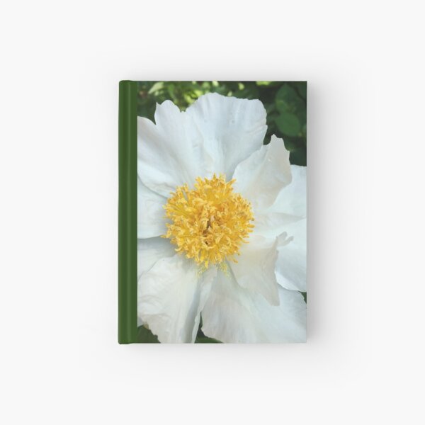 Floral Gift - Chinese Peony Photography - Gardening Present Hardcover Journal
