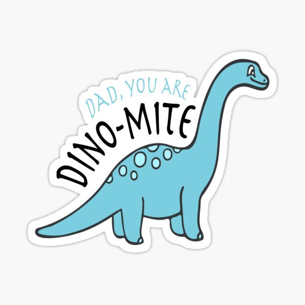 You are awesome / roarsome pun dino T-Rex joke' Sticker