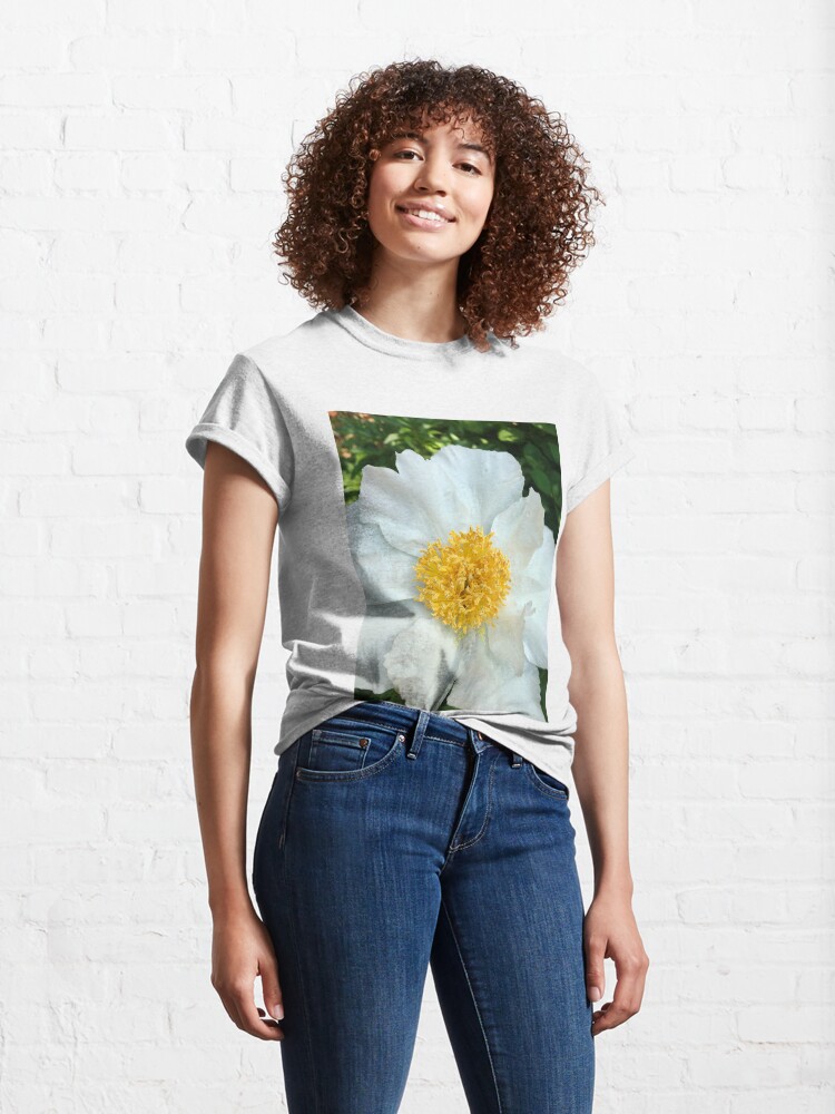 Alternate view of Floral Gift - Chinese Peony Photography - Gardening Present Classic T-Shirt