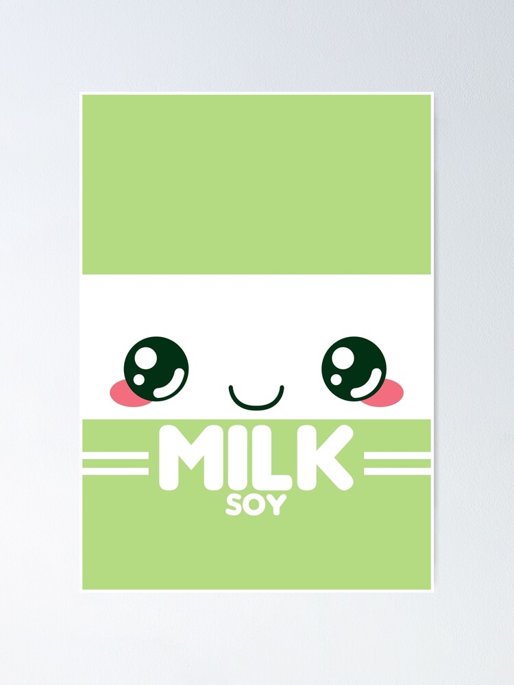 "Soy Milk Carton" Poster for Sale by paithagoras Redbubble