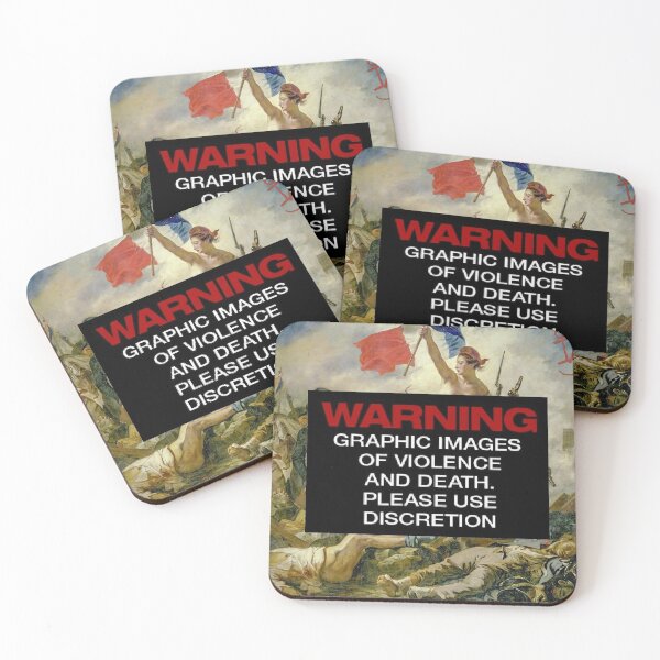 Item preview, Liberty Leading The People Warning Advisory Edition -DELACROIX x IART- designed and sold by -IART-.