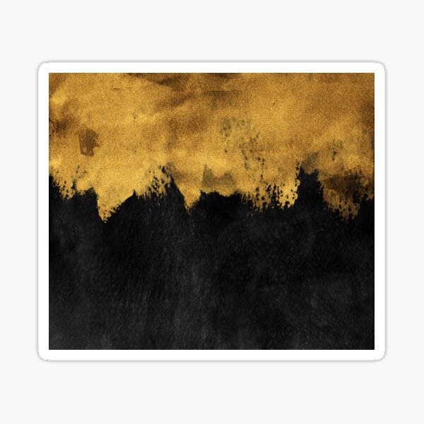 Item preview, Black and Gold Painting designed and sold by amonallday.