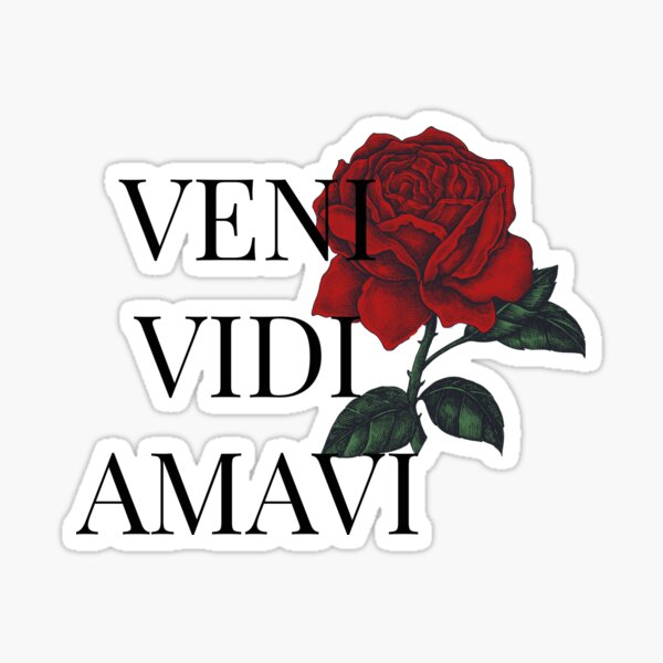 Zyzz Veni Vidi Vici Calli text' Sticker