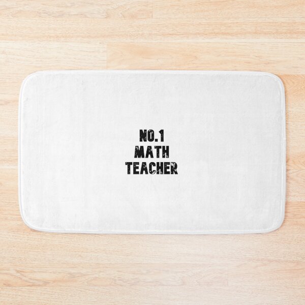 Item preview, no. 1 math teacher designed and sold by Textbubble.