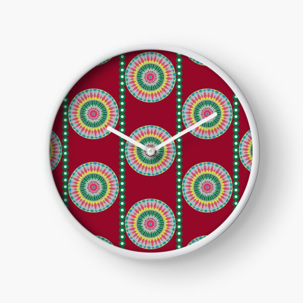 Colors Of Circles Clock
