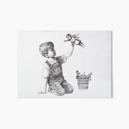 Game Changer - Banksy Art Board Print