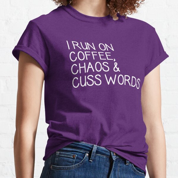 This Mom Runs on Coffee, Chaos & Curse Words Swear Word Coloring