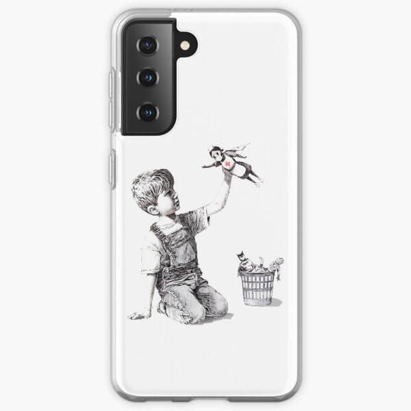 Banksy- "Game Changer",Nurse Super Hero Samsung Galaxy Soft Case