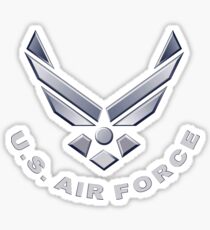 U. S. Air Force Symbol for Dark Colors Sticker
