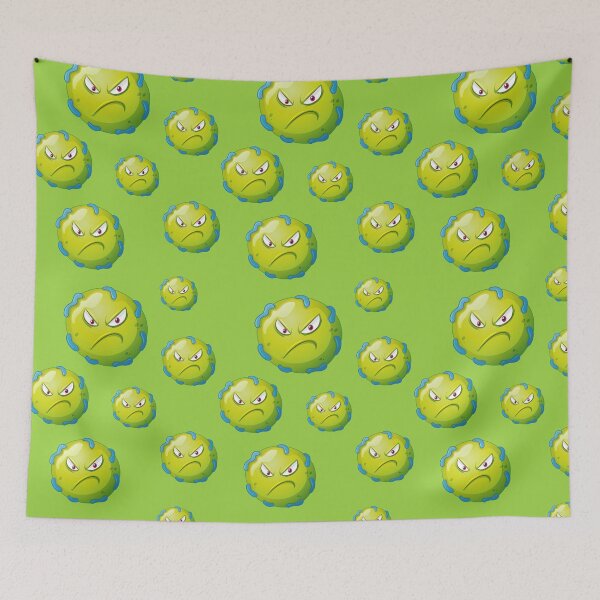 Item preview, Angry Green Virus Icon Design Pattern  designed and sold by quarantineshop.