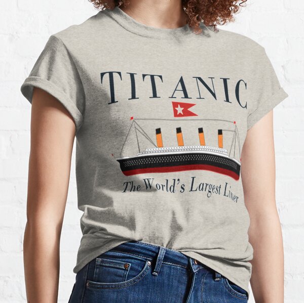 Artikel-Vorschau von Titanic Sinking Vintage Poster Kreuzfahrtschiff Atlantikreise, designt und verkauft von TopTeeShop.