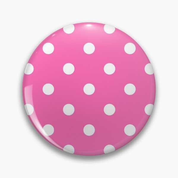 Item preview, Hot Pink & White Polka Dot | Classic Pattern designed and sold by yoyomasks.