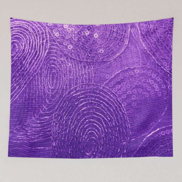 Item preview, Photographic Image of Metallic Purple Lace designed and sold by CrazyCraftLady.