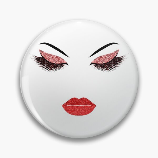 Item preview, Glittery red makeup designed and sold by sashica.