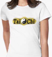 T'ai Chi Ch'uan T-shirt T-shirt col V femme