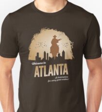 Welcome To Atlanta (brown) Unisex T-Shirt