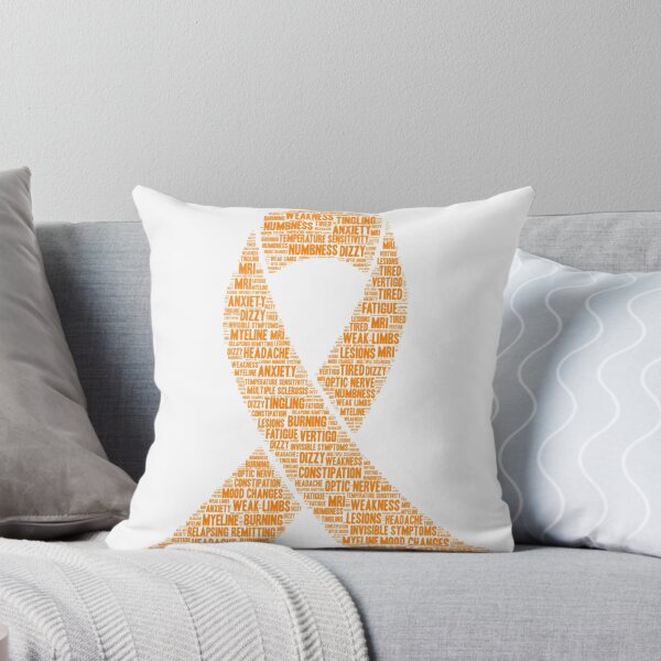 Item preview, Multiple Sclerosis (MS) awareness ribbon - MS is more than a disease. It is a lifestyle  designed and sold by MustaFighter.