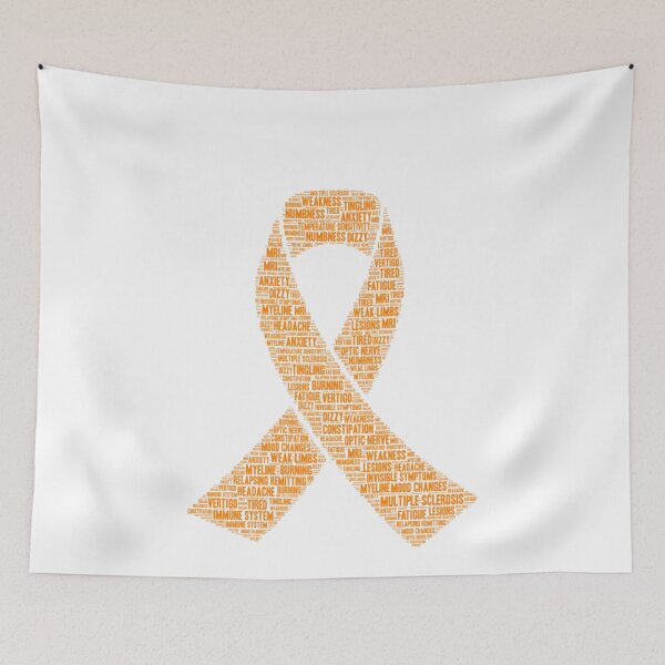 Item preview, Multiple Sclerosis (MS) awareness ribbon - MS is more than a disease. It is a lifestyle  designed and sold by MustaFighter.