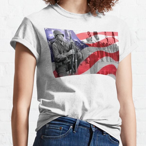 Audie Murphy American War Hero Classic T-Shirt