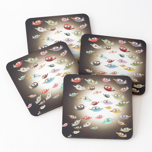 Item preview, Bunch of Birds Summer Sunset designed and sold by rupydetequila.