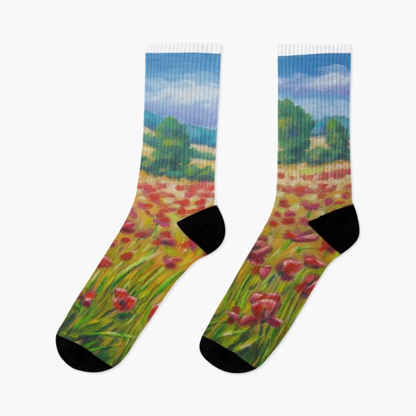 Item preview, field of poppies, poppies, field of poppies painting designed and sold by rrenchim.