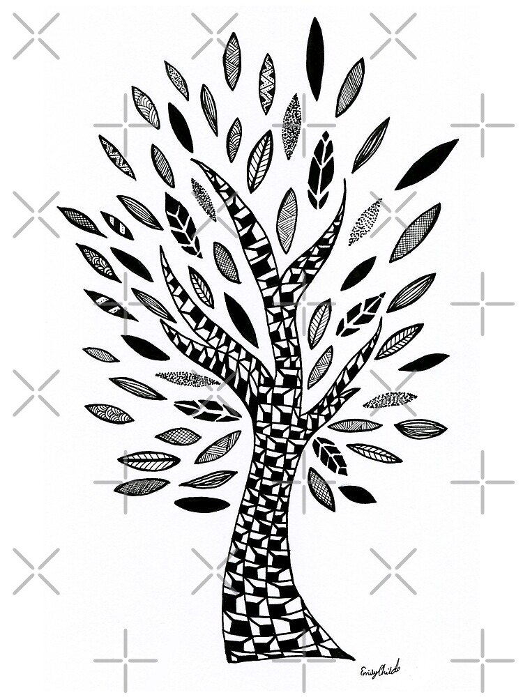 "Tree of Life " Poster by EmoodleDoodle Redbubble
