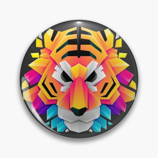 Item preview, Geometric Tiger designed and sold by machmigo.