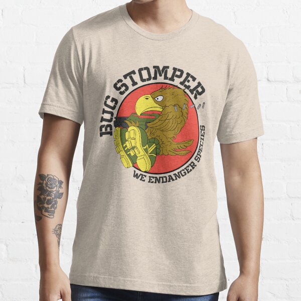 Colonial Marines Bug Stomper - We Endanger Species Essential T-Shirt
