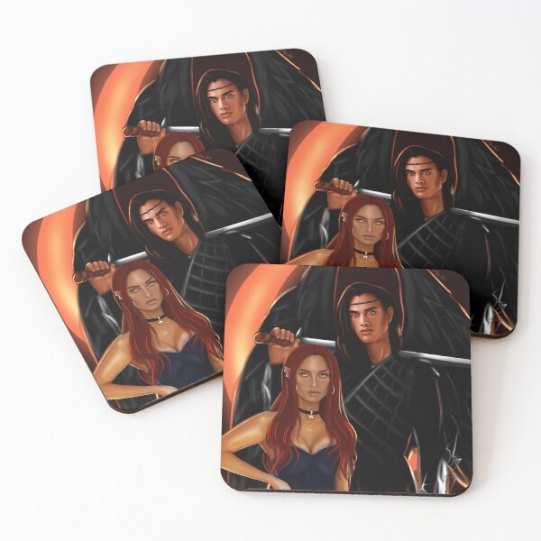 Item preview, Bryce and Hunt from “Crescent city” designed and sold by MyHopeArt.