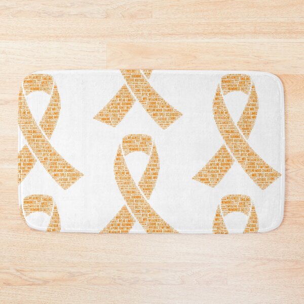 Item preview, Mask of Multiple Sclerosis (MS) awareness ribbon - MS is more than a disease. It is a lifestyle  designed and sold by MustaFighter.