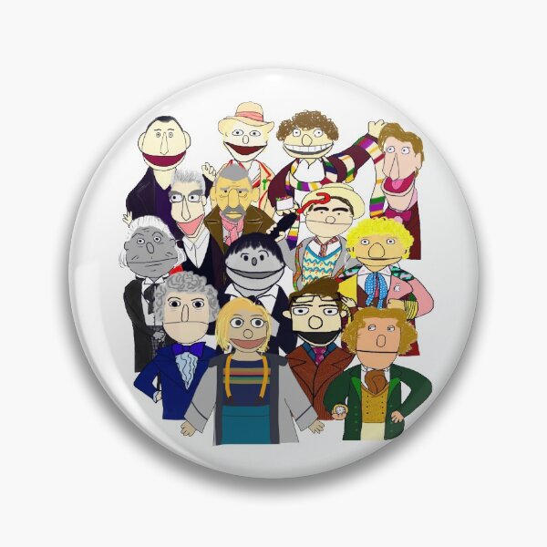 Item preview, Thirteen Doctors plus the War Doctor designed and sold by Qooze.