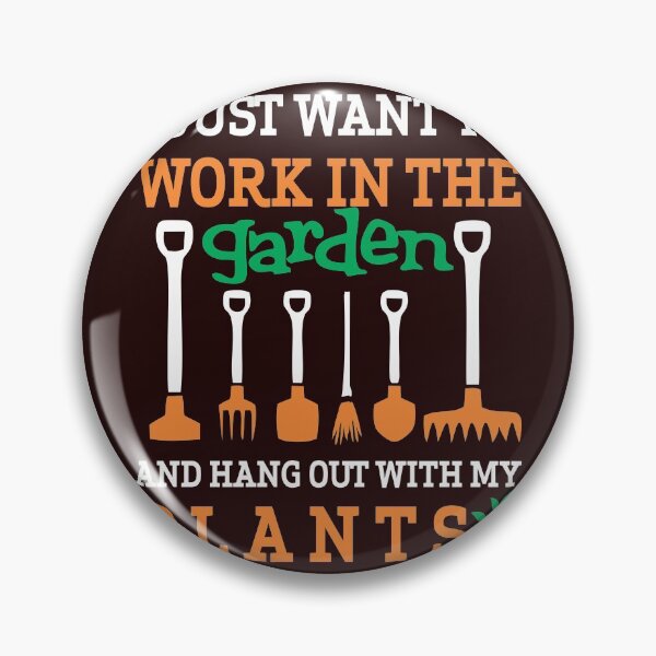 Item preview, Funny Gardening & Garden Gifts I Just Want to Hang Out in The Garden & Hang Out With My Plants designed and sold by LGamble12345.