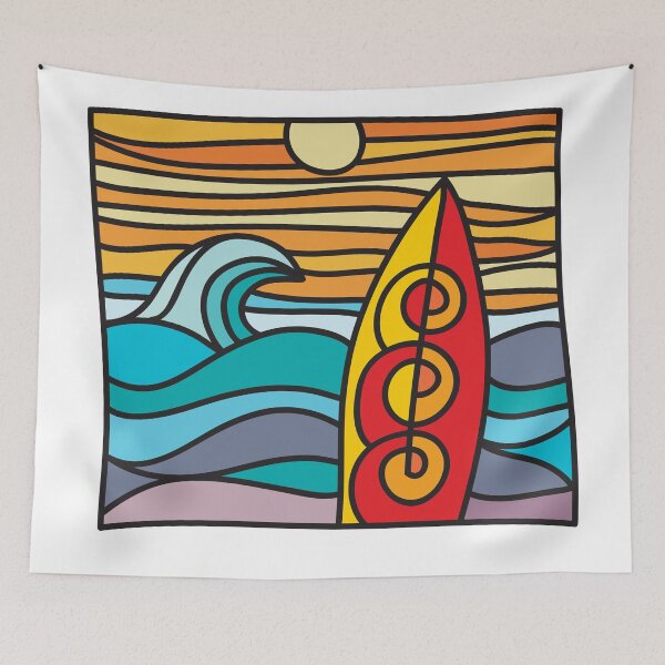 Item preview, Waves surfer designed and sold by studio838.