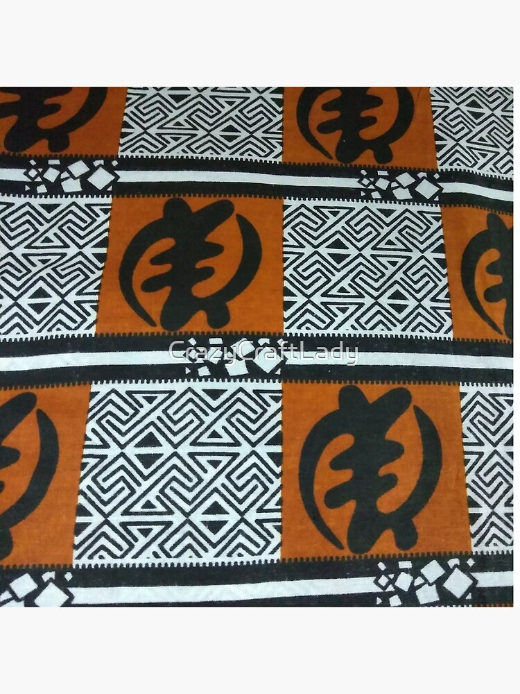 Ghanaian Gye Nyame African Print by CrazyCraftLady
