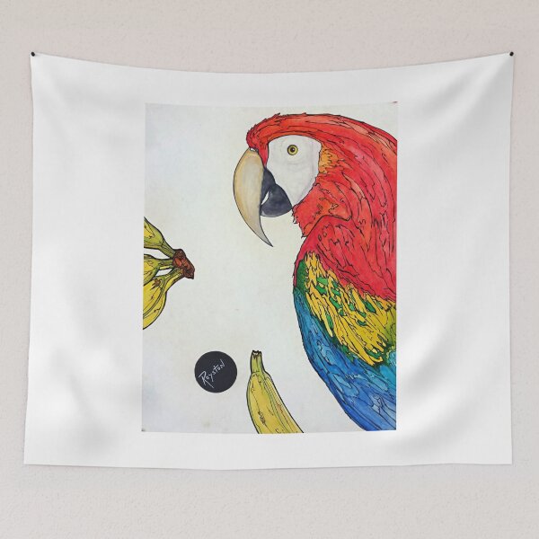 Item preview, Scarlet Macaw designed and sold by Motorzooi.