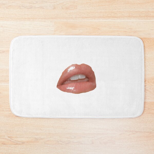 Item preview, sparkly lipgloss lips sticker - version 2 designed and sold by chachels.