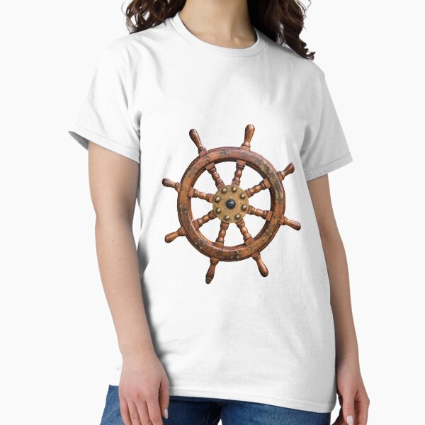 Item preview, Vintage Ships Wheel designed and sold by mrdoomits.
