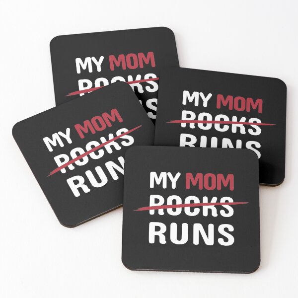 Item preview, My Mom Runs Funny Marathon Running Spectator product designed and sold by jakehughes2015.