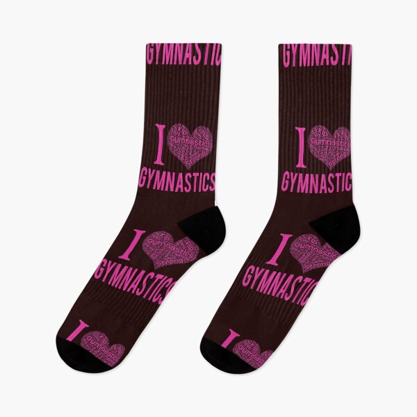 Item preview, Funny I Heart gymnastics girls or gymnast mom gift designed and sold by LGamble12345.