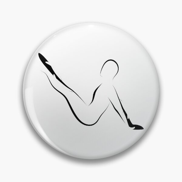 Item preview, Pilates mat pose  designed and sold by sashica.