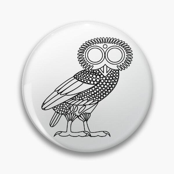 Item preview, Owl of Athena [White (owl only)] designed and sold by jorellaf.