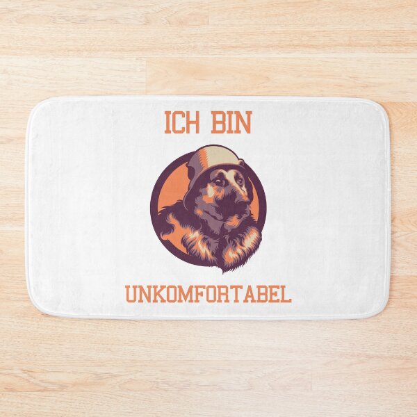 Item preview, Ich bin Unkomfortabel German Shepherd Meme designed and sold by FinestMeme.