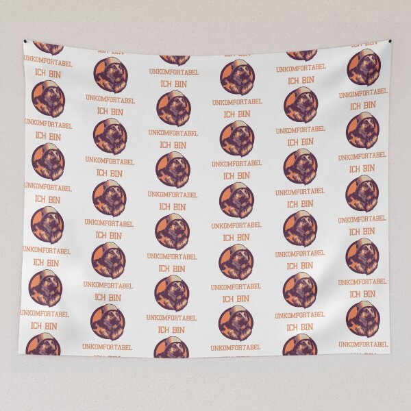 Item preview, Ich bin Unkomfortabel German Shepherd Meme designed and sold by FinestMeme.