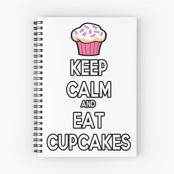 Artikelvorschau, Behalten Sie Ruhe und essen Sie Cupcakes entworfen und verkauft von HelloStar.