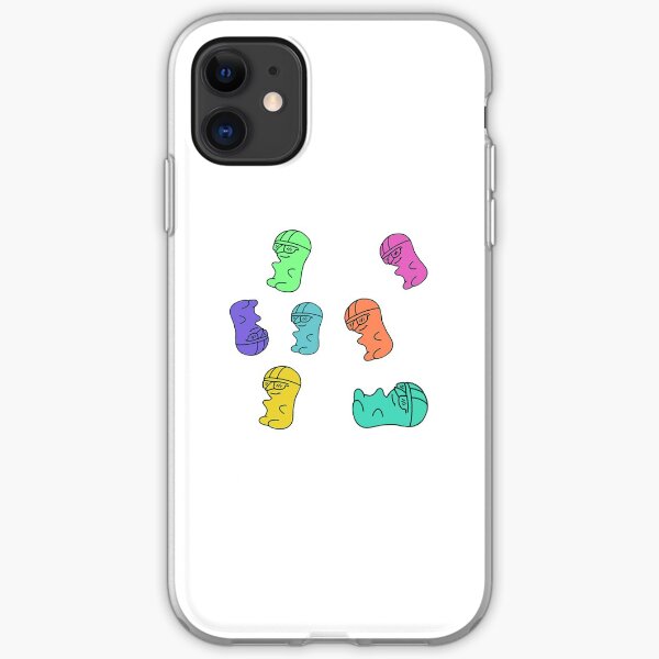 gummy vectors - sticker pack iPhone Soft Case