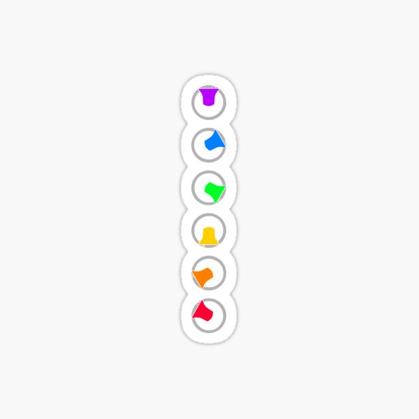 Item preview, Bell Ringing - RAINBOW MULTI BELLS designed and sold by SuzySuperlative.
